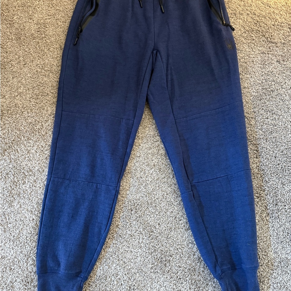 SPYDER Blue Jogger Sweatpants